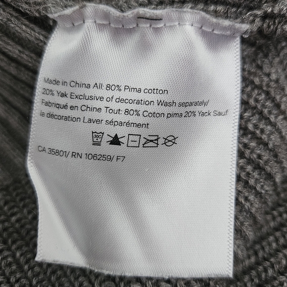 Lululemon Medium Grey Cozy Calling Turtleneck Sweater Size L - Picture 11 of 11